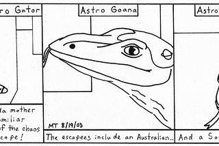Astro Gator Number 58