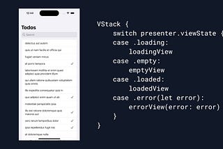 Oversimplifying SwiftUI View Code using ViewState and SwiftUI’s ViewBuilder (Case Study Included!)