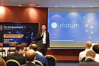 Video: Roger Haenni of Datum presents at Fin.tech Summit ‘17