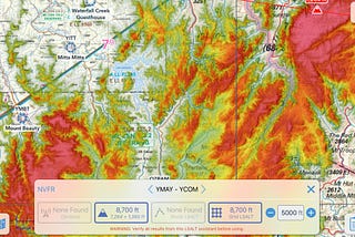 iOS hardware accelerated 2D terrain visualisation in OzRunways