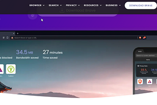 Brave browser vs Google