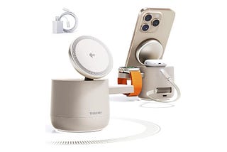 Threekey 3-in-1 Qi2 15W Apple Magsafe Wireless Charging Station Dock REVIEW — MacSources
