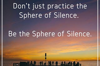 Vijay Eswaran On Using the Sphere of Silence to Grow During Times of Difficulty