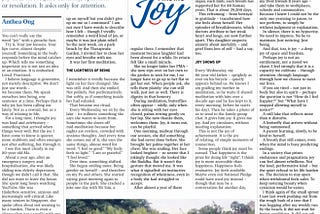 Finding Joy, One Breath — and One Body Part, at a Time