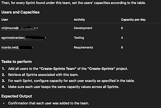 Azure DevOps MCP Server Playground: Assign user capacities across multiple sprints