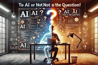 To AI or not to AI, that is the question!