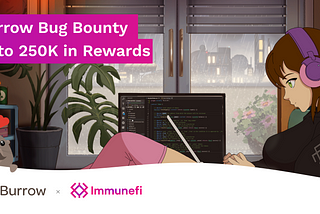 Burrow Partners with ImmuneFi, Offering Up to $250K in Bug Bounties