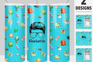 Male Teacher Life Man Teacherlife Teacher Nutrition Facts Add Name 20oz Skinny Tumbler Sublimation Design Tumbler Wrap PNG Digital Download