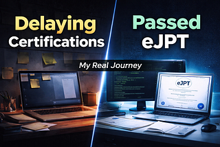 From Delaying Certifications to Passing eJPT: My Real Journey