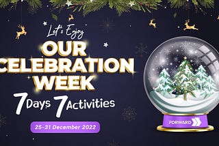 Forward Celebration Week: 7 Days 7 Activities