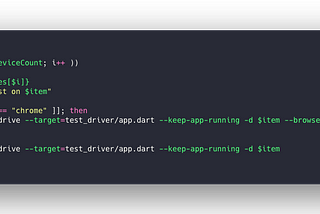 Romantic Project — How to run Flutter Integration Test on multiple devices
