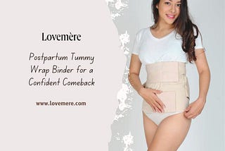 Postpartum Tummy Wrap Binder