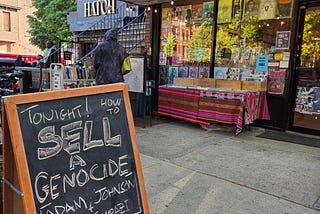 Live Show: How to Sell a Genocide Book Talk at The Word Is Change
