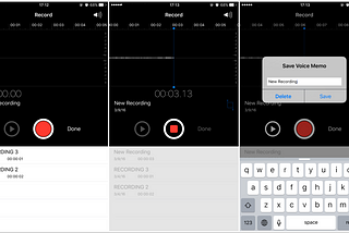 Recreating the pre-iOS 12 Voice Memos, Part 0