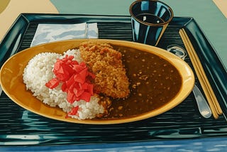 # Hidden Gem in Nagatacho: A 700-yen Katsu Curry at Japan’s National Diet Library
