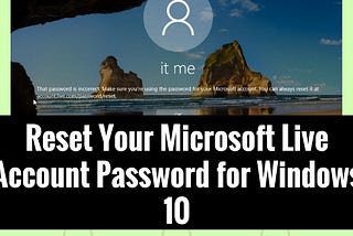 Account.live.com/acsr | Password Reset Microsoft