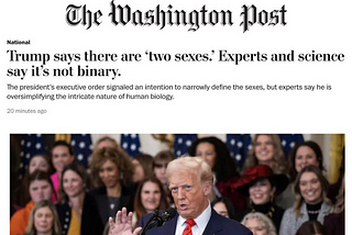 Washington Post Attracts Insecure Gender Crits