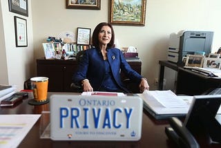 Canadian Ann Cavoukian, author of privacy-by-design