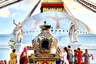 Boudhanath Temple in Kathmandu