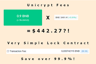 A Very Simple Locking Contract