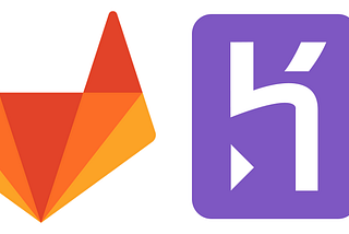 Heroku and GitLab Logos