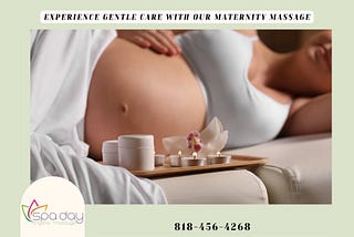 Nurture yourself with a Maternity Massage.