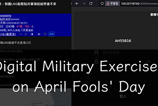 Digital Military Exercises on April Fools’ Day