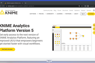 Experience in KNIME Analytics Platform Version 5