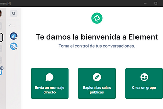 Conecta Element con Fedora: