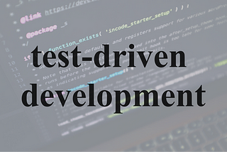 TDD: Safety Procedure for Your Code