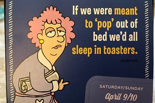 Secret to popping out of bed!
