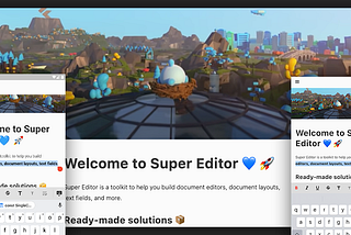 Super Editor goes mobile!