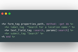 Creating a Simple Search Bar in Rails