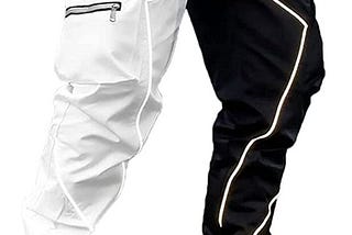 Mens Cargo Pants Hip Hop Techwear Harem Pant Jogger Sweatpants with Pockets Jogging Punk…