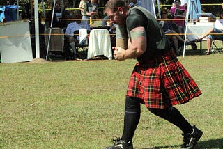 As The Caber Takes Flight