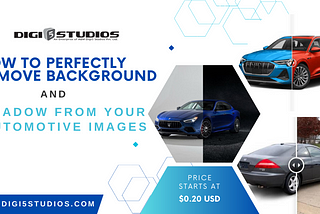 How to Perfectly Remove Background and Shadow from Your Automotive Images