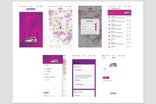 EMOV WIREFRAMES — ironhack pre work