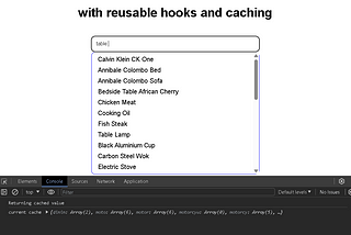 The Efficient SearchBox in React