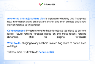 Anchoring and adjustment bias. The price at which you bought a stock is irrelevant.