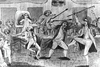 Partisan Violence and the Newspapers in 1790s Philadelphia