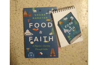 Book By Its Cover- Food and Faith