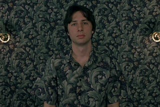 Zach Braff in Garden State.