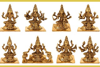 Shukra (Venus) & The Eight Forms of Wealth (Ashta Lakshmi)