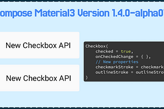 A more flexible Checkbox in Material3