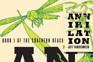 Banner of the cover of Annihilation.