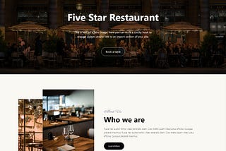 What makes a great restaurant website