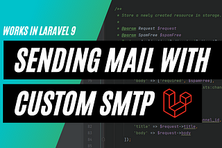 Allowing users to send emails with their own SMTP settings in Laravel 9