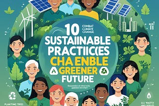 10 Sustainable Practices to Combat Climate Change and Build a Greener Future