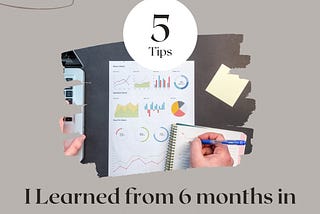 5 Tips I Learned From 6 Months in Tech Sales.