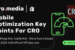 Mobile Optimization Key Points For CRO